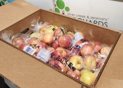 Food banks in Virginia receive surplus donation of more than 11K bushels of apples